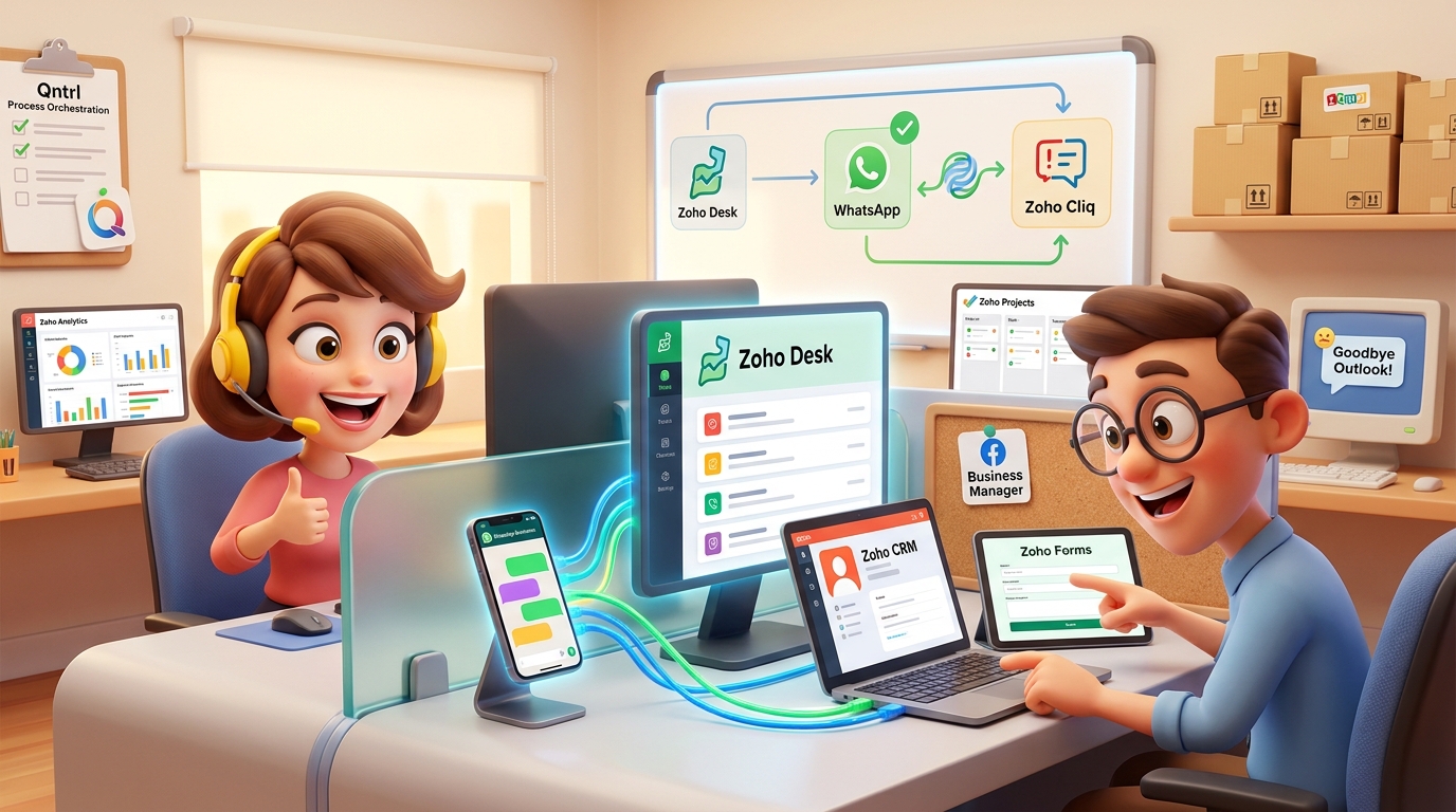 Du betrachtest gerade Zoho Desk und WhatsApp Business API: Tutorial zur Integration und Automatisierung im Kundenservice