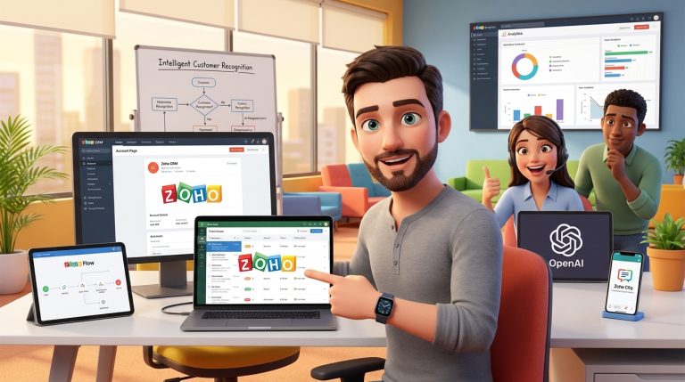 Mehr über den Artikel erfahren Zoho Desk, Zoho CRM und OpenAI API: Automatisiertes Lead-Matching Tutorial