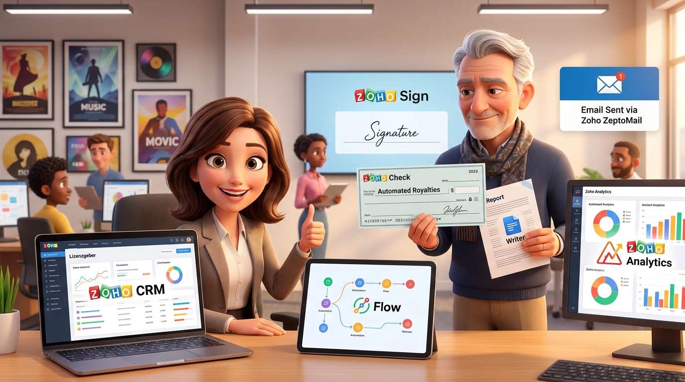 Du betrachtest gerade Automatisierte Lizenzabrechnung mit Zoho CRM, Deluge und ZeptoMail: Tutorial für Partnerabrechnungs-Workflows