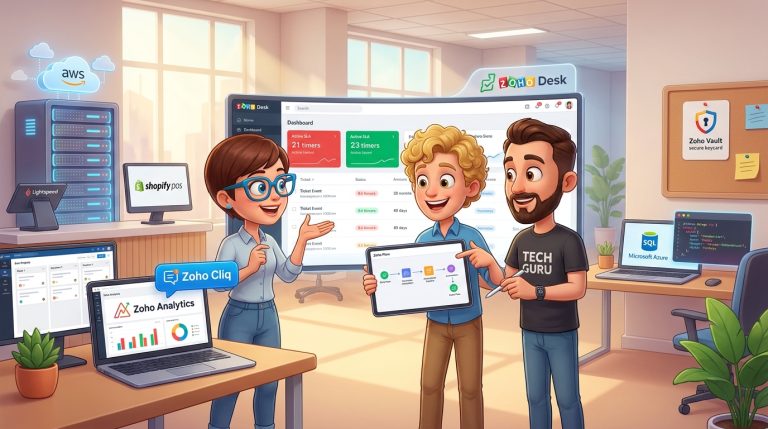 Mehr über den Artikel erfahren Zoho Desk, Flow und Analytics für SLA-Management mit Dienstleistern Tutorial