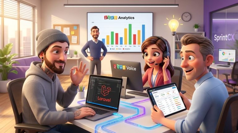 Mehr über den Artikel erfahren Zoho CRM REST API, Laravel und Zoho Analytics für Event- und Vertriebsintegration lernen