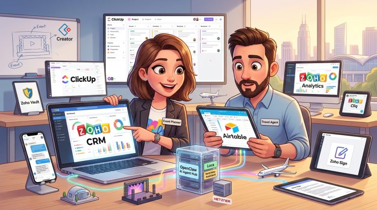 Mehr über den Artikel erfahren Zoho CRM, Airtable und OpenClaw Agenten für automatisiertes Lieferanten-Onboarding und Angebotserstellung