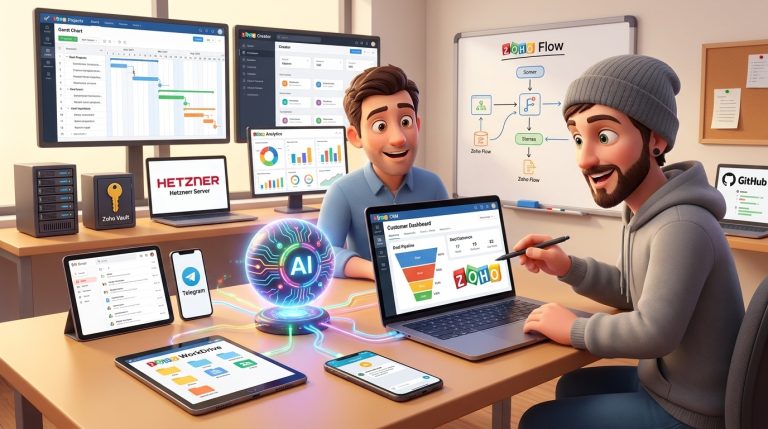 Mehr über den Artikel erfahren KI-Agenten mit Zoho CRM, Zoho Projects APIs und Vektor-Datenbank integrieren