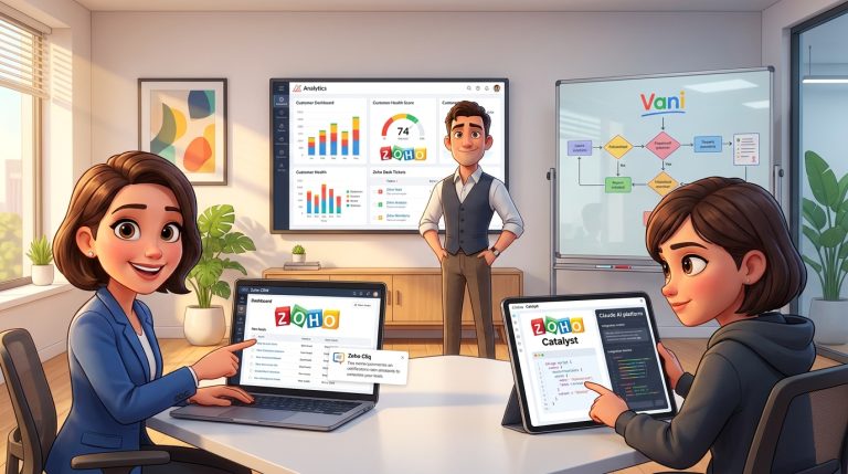 Mehr über den Artikel erfahren Zoho CRM, Billing und Catalyst plus Claude API: Lead-Bereinigung und proaktives Customer Success Tutorial