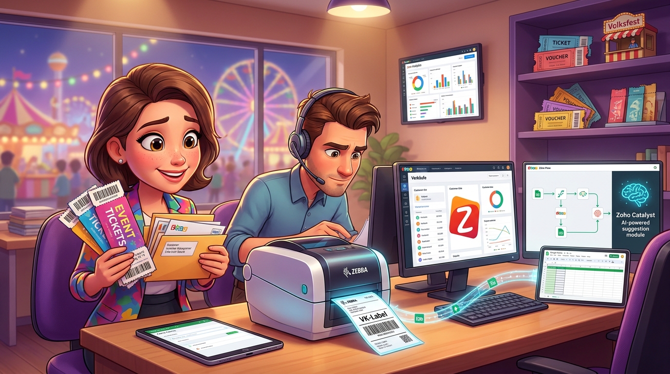 Du betrachtest gerade Tutorial: Zoho CRM, Forms und Flow für automatisiertes Event-Lead-Management