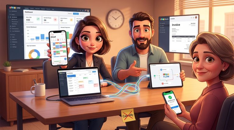 Mehr über den Artikel erfahren Zoho Bookings, Zoho CRM und iCloud-Kalender im Lead-Management Tutorial