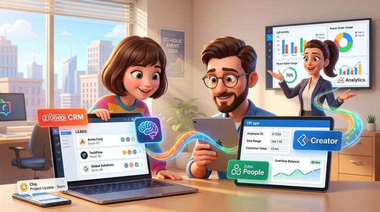Mehr über den Artikel erfahren Zoho CRM, OpenAI API und Zoho Creator für automatische Lead- und HR-Prozesse verbinden – Tutorial