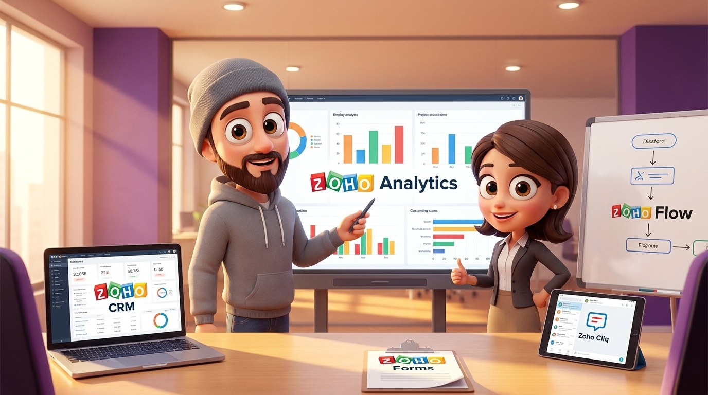 Du betrachtest gerade Zoho CRM, Analytics und WhatsApp API: Tutorial zu integrierter Sales-Steuerung