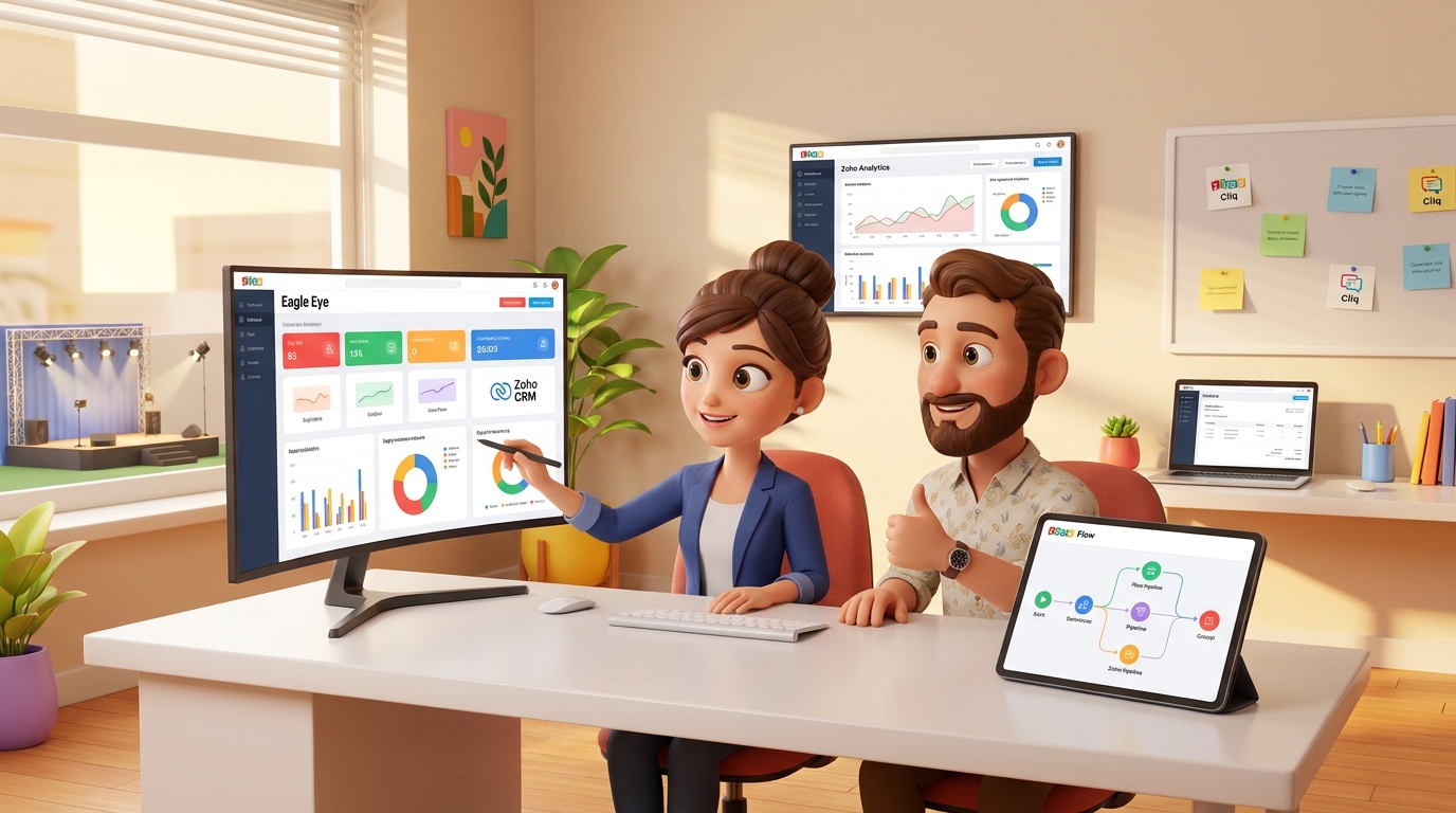 Du betrachtest gerade Zoho Creator, Zoho CRM und APIs für Prozess-Cockpit und Stornologik Tutorial